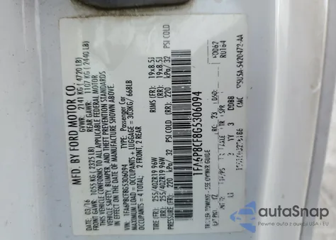 2016 Ford Mustang Gt z USA, uszkodzony, nr VIN 1FA6P8CF8G5306094